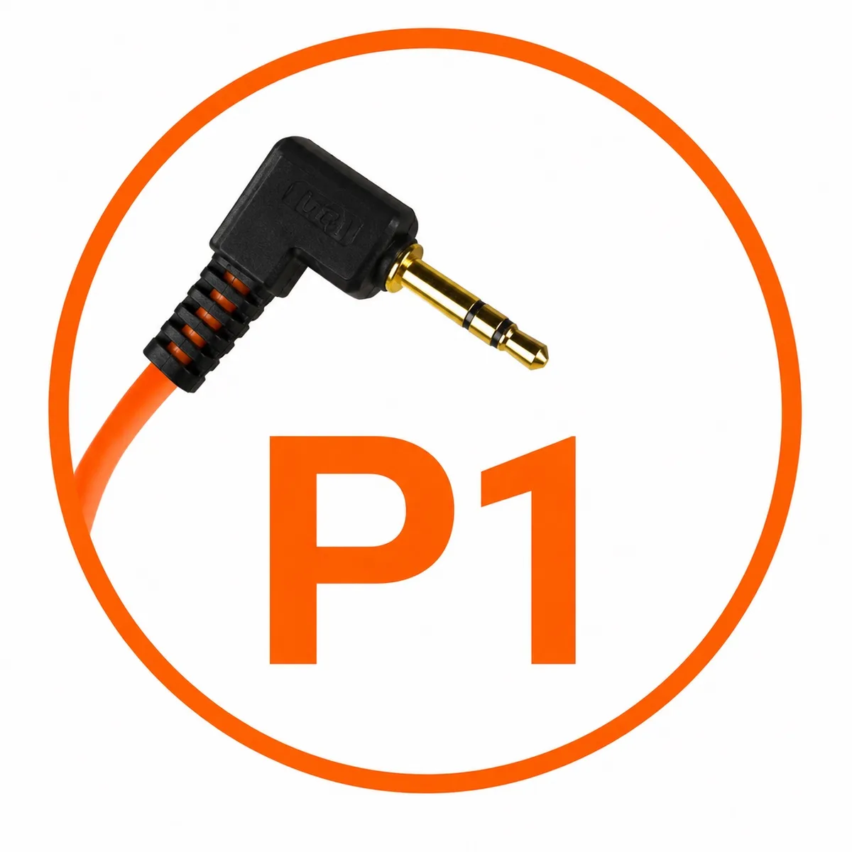 Miops cameraverbindingskabel Panasonic P1 oranje